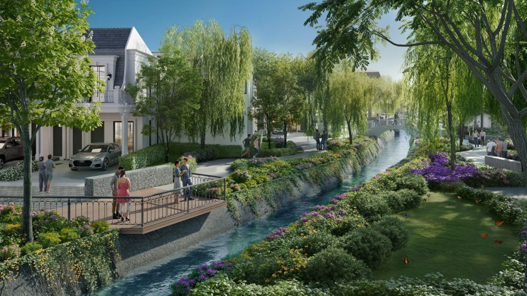 Area taman dan jogging track citra homes halim