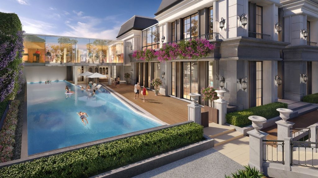 Club house Citra homes halim dilengkapi dengan kolam renang dan fasilitas olahraga lainya