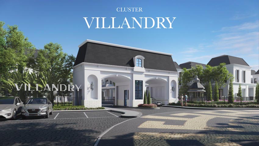 cluster-villandry merupakan cluster perdana citra homes halim